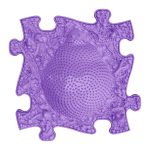 Muffik Kemény Süni Puzzle Lila