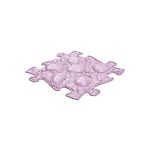 Muffik Kemény Dínó Tojás  Puzzle Lila