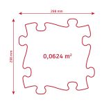 Muffik Kemény Gyökerek Puzzle Bézs