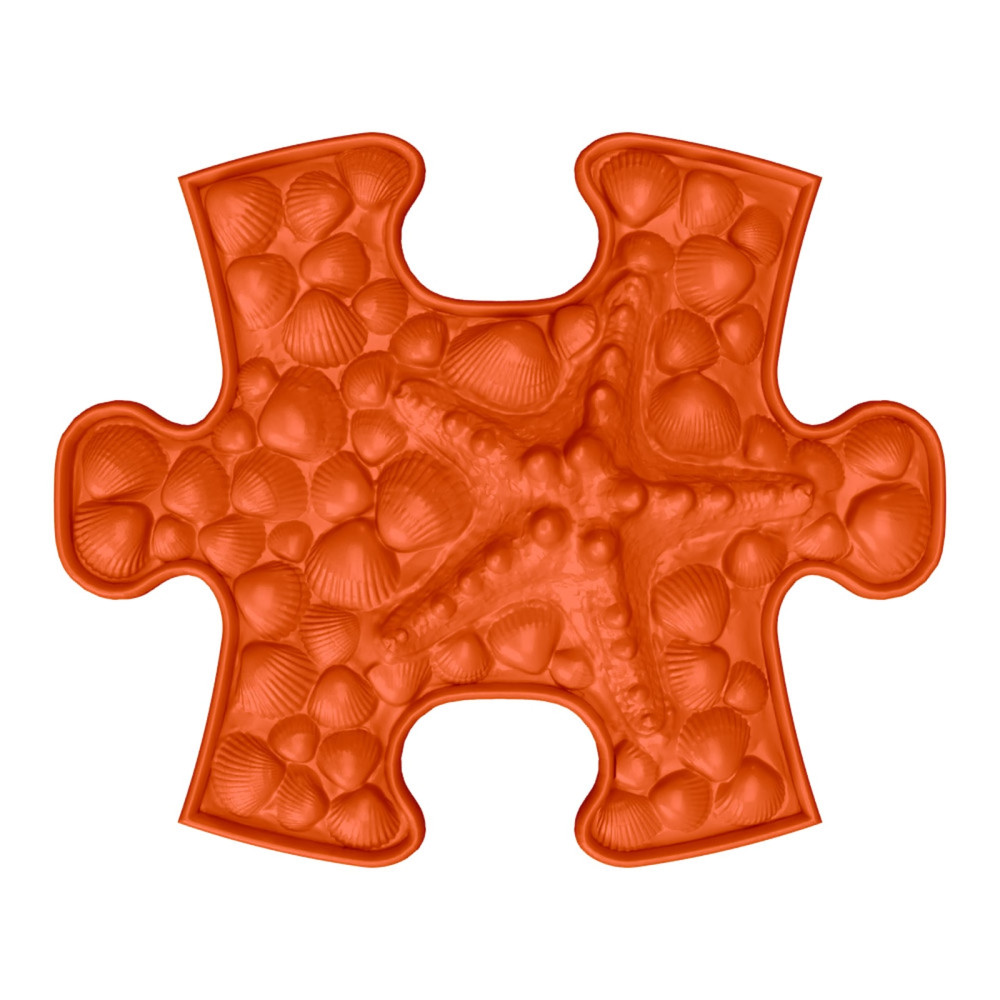 Muffik Mini Kemény Tengeri Csillag Puzzle Narancs